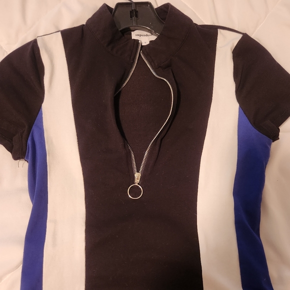 Superdown Colorblock Bodysuit - Picture 3 of 5